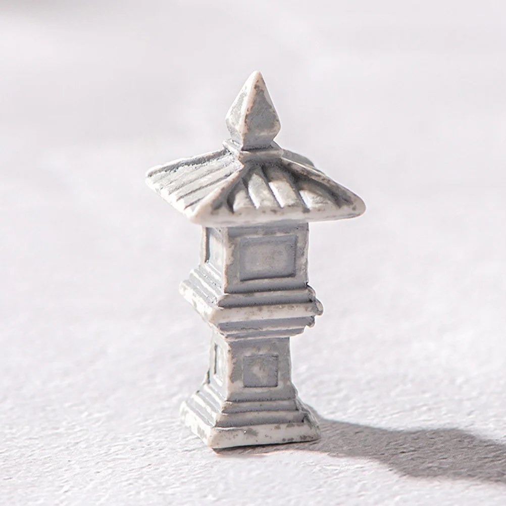 

1 set 1 Set Resin Rockery Decoration Pagoda For Tank Garden Yard Landscape Zen Decor Simulation Mountain Ornament Home Desktop