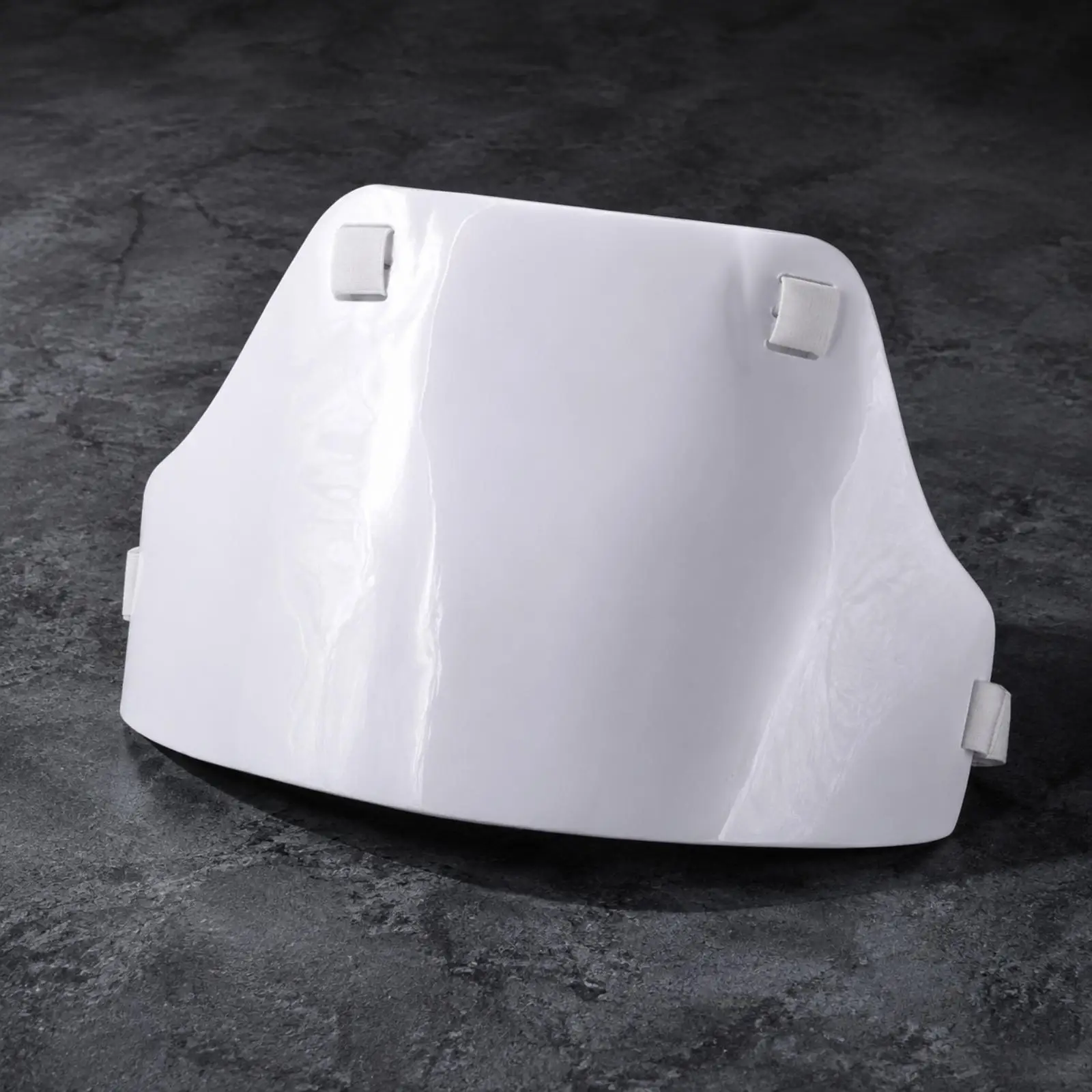 Durable Plastic Fencing Chest Protector for Young Athletes Adjustable Side Tabs for Secure Fit Practice