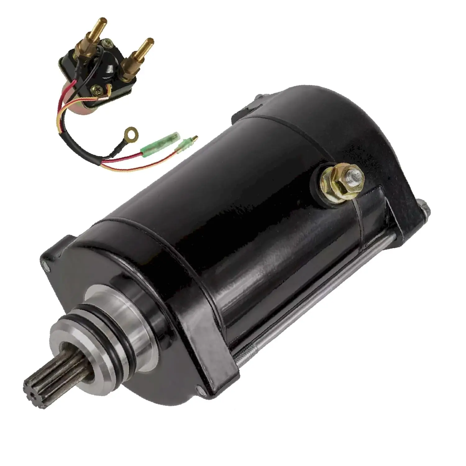 21163-3702 21163-3709 Starter & Relay Compatible with Kawasaki Jet Ski Jl650 Js650 Js750 Js800 650Sx 750Sx 278000987 21163-3712