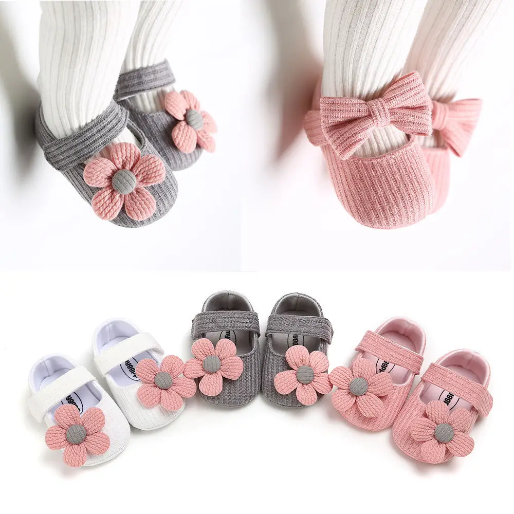 

Soft Sole Cotton First Walkers for Baby Girl 0-18M Non-Slip Breathable Comfortable Prewalkers Toddler Shoes Retro Infant Booties