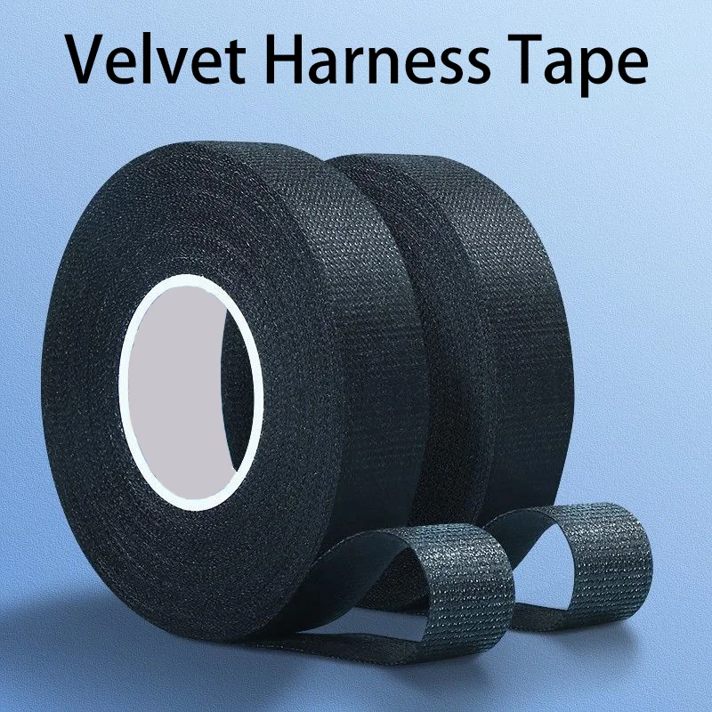 

1/3/5PCS Electrical Tape Heat Resistant Harness Tape Adhesive Cloth Tape Waterproof Tape Insulating Automotive Fabric Cloth Tape