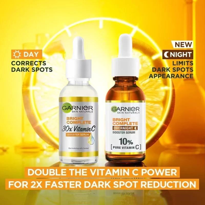 

Garnier Vitamina C Serum Sakura Glow Skin Care Niacinamide Anti Acne Essence Bright Complete Overnight Serum Dark Spots Removal