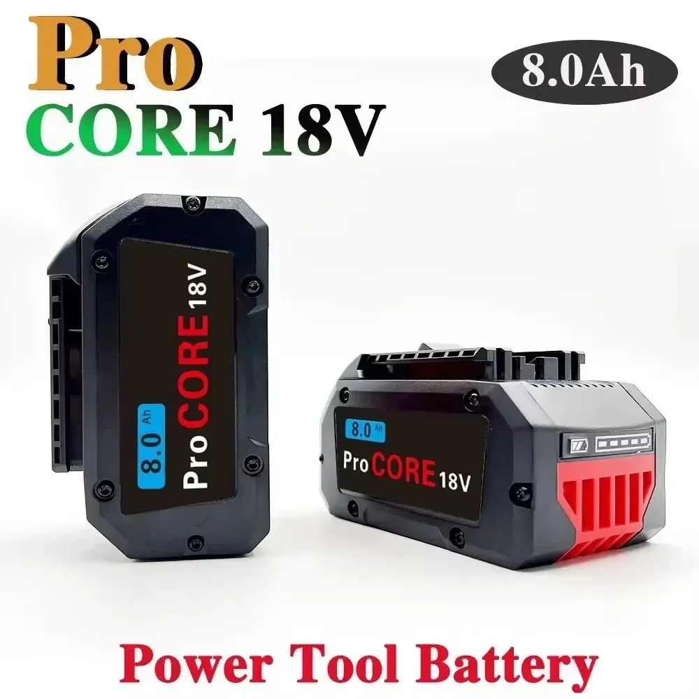 CORE18V 8.0Ah ProCORE Replacement Battery Suitable for Bosch 18V Professional System Cordless Tool BAT609 BAT618 GBA18V80