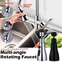 Kitchen Sink Pull Down Faucet Spray Head 3 Function Pull Out Spray Nozzle Replacement Part 360° Rotatable Sprayer Head Tap Spout