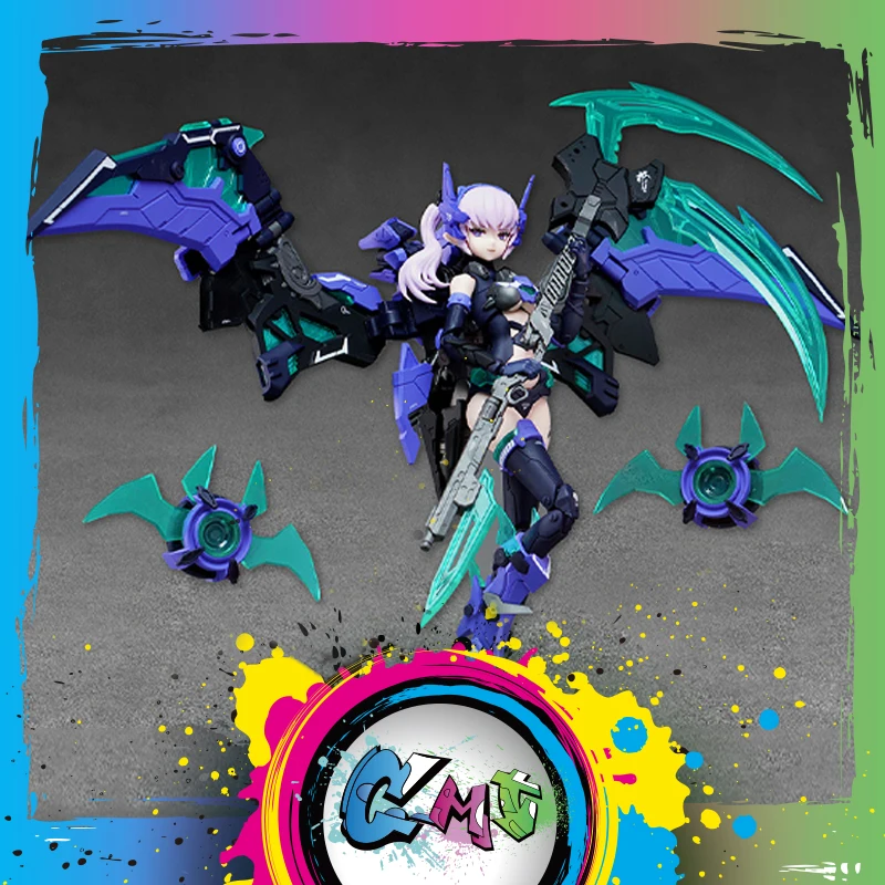 CMT In StockNuke Matrix BAT SONIC BLAST ATTACJER NARUA STRAUSS Girl Plastic Model Kit Assembly Mobile Suit Anime PVC Toys Figure