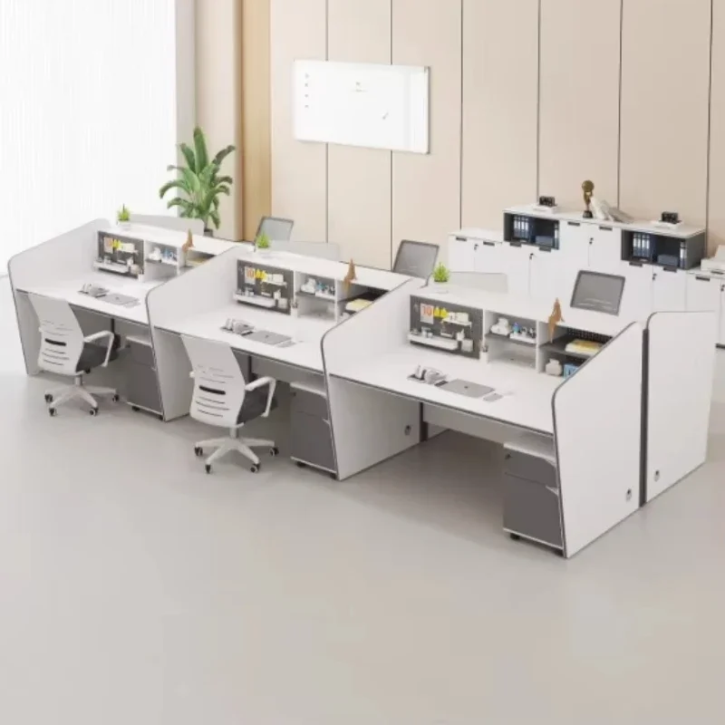 

Modern simple solid wood ergonomic office desk and chair combination, suitable for home office