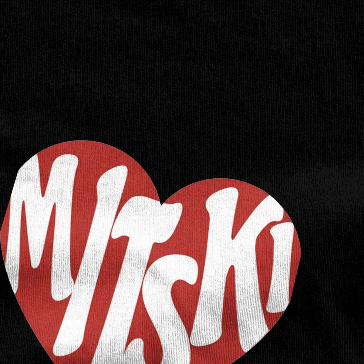 Haikyuu T-Shirt Mitski Bury Me At Makeout Creek Cotton T Shirts Heart Tshirt for Men's Summer Y2K Casual Short Sleeve Top Tees