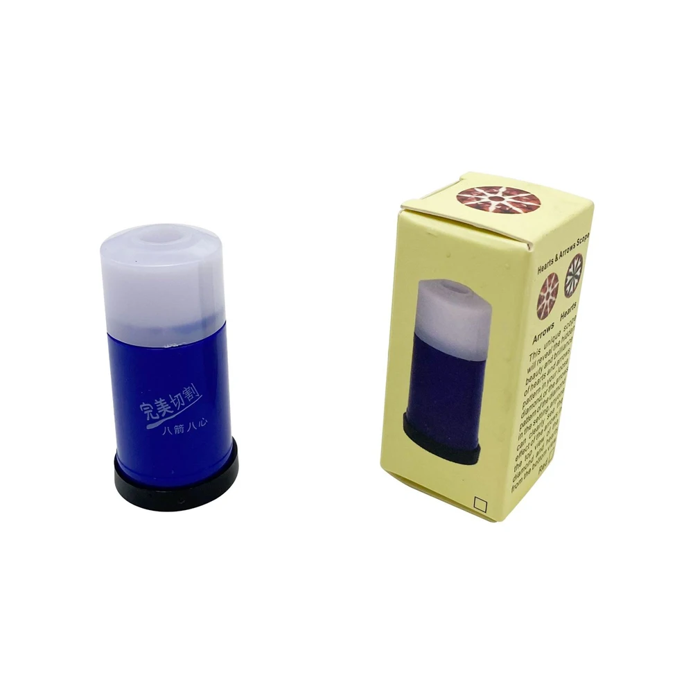 10X الماس نقش المكبر 8 قلوب 8 السهام الأحجار الكريمة قطع العدسة عالية الدقة عارض المجوهرات أدوات اختبار المجوهرات #5