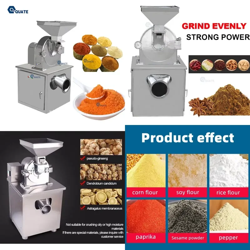 

2026 CE High Quality Food Grinder Pulverizer Grinder Sugar Mill Machine Powder Pulverizer Machine
