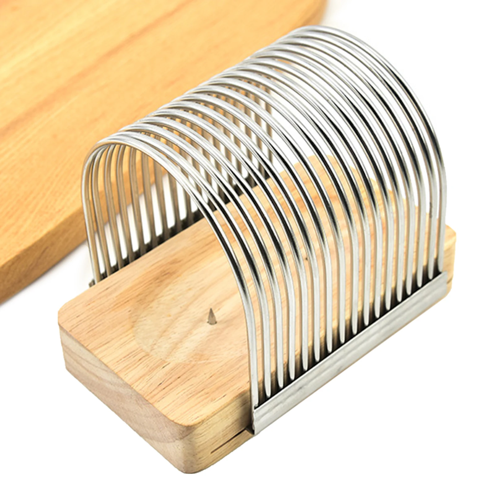 

Detachable Bread Cutter Slicer Toast Cutting Guide Mold Stainless Steel Manual Bread Loaf Slicer For Slicing Bread Kitchen Tools