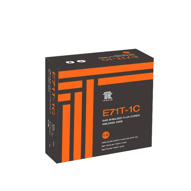 

2024 TKweld E71T-1C Сварочная проволока из углеродистой стали с порошковым порошком 1,0 мм 1,2 мм Mig Газовый экран OEM Настраиваемая катушка