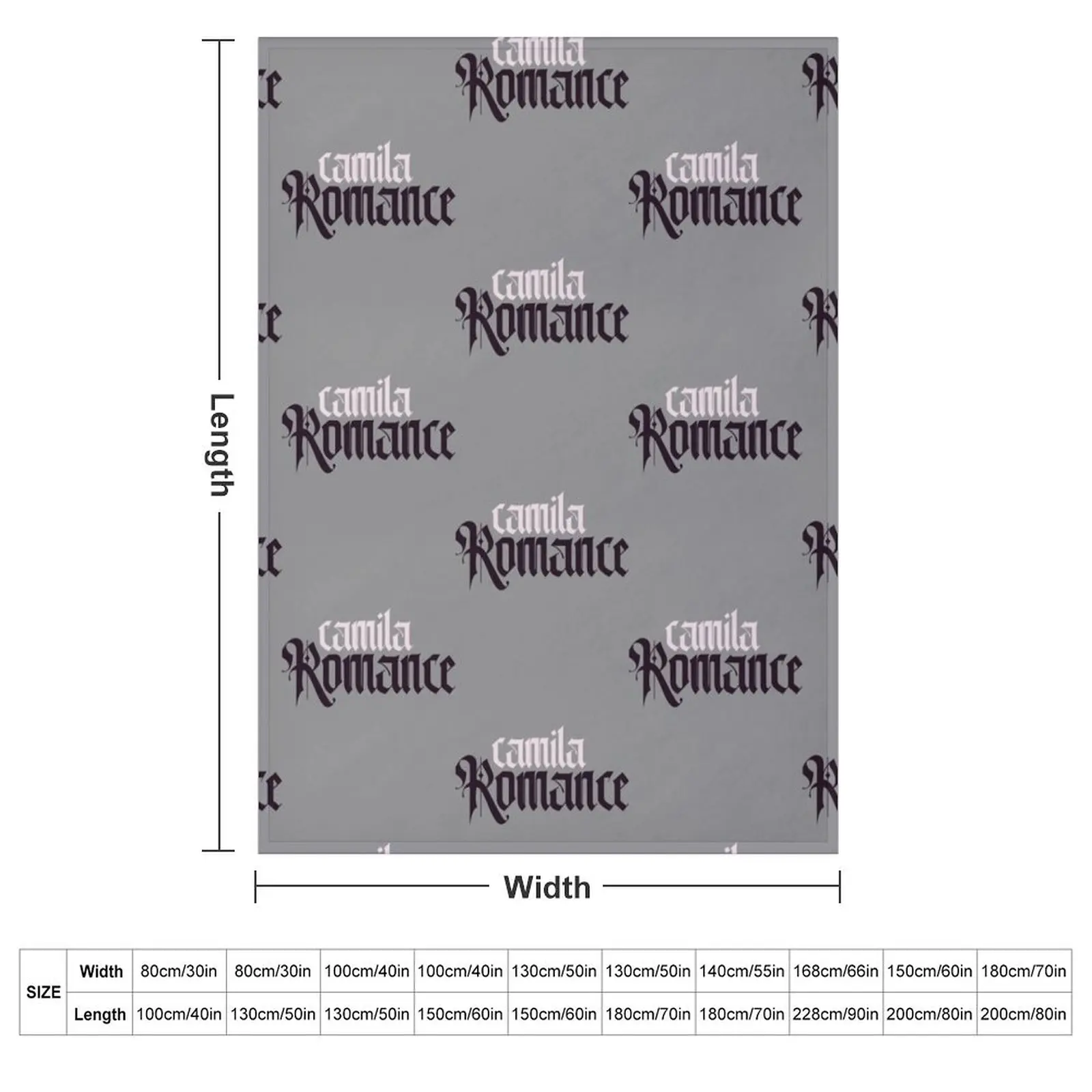 Romance Camila Throw Blanket Hair christmas decoration Thermals For Travel christmas gifts Polar Flannel Blankets