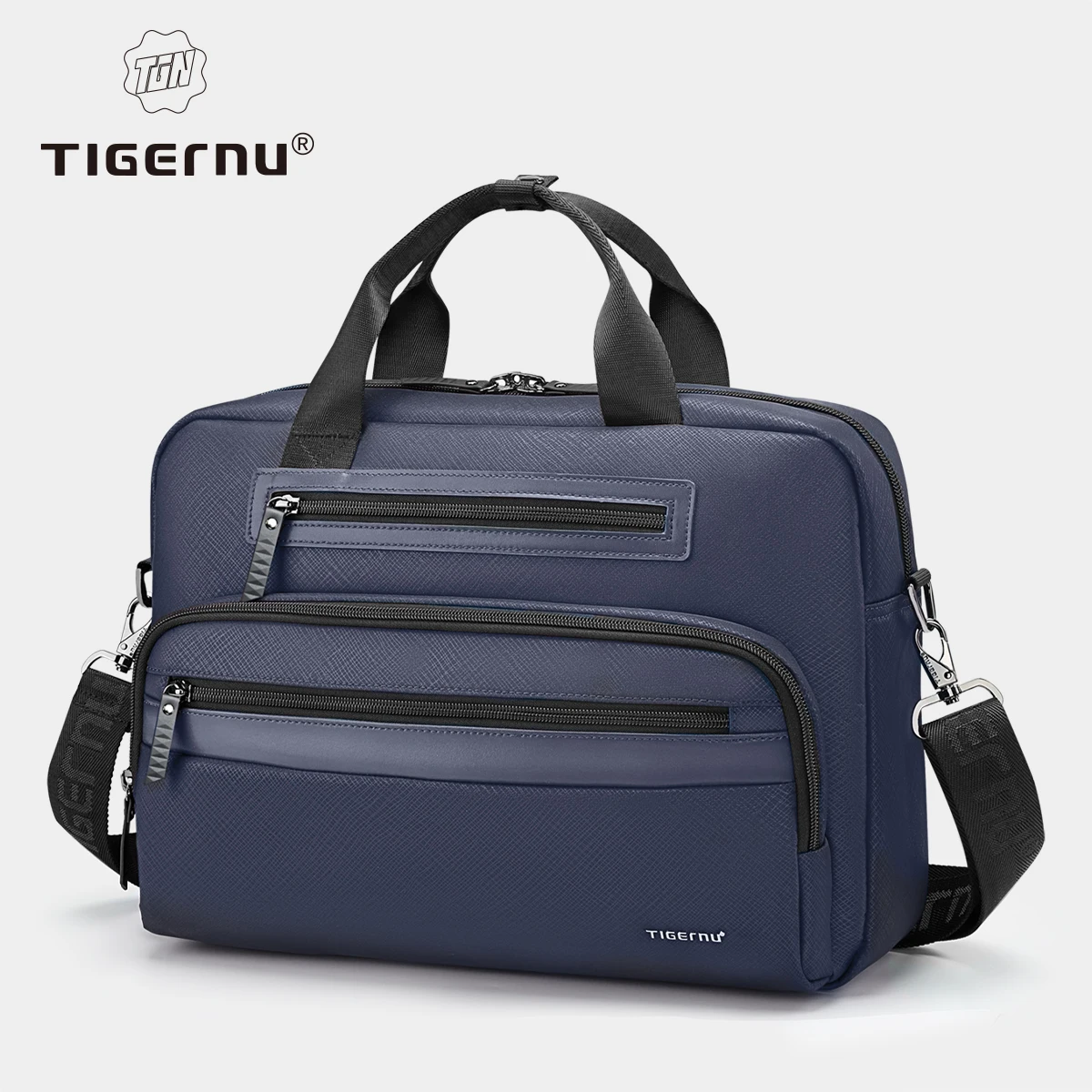 Tigernu 12-14.1 "teczka na laptopa biznesmen teczka wodoodporna torebka moda torba podróżna torba listonoszka do łączenia serii
