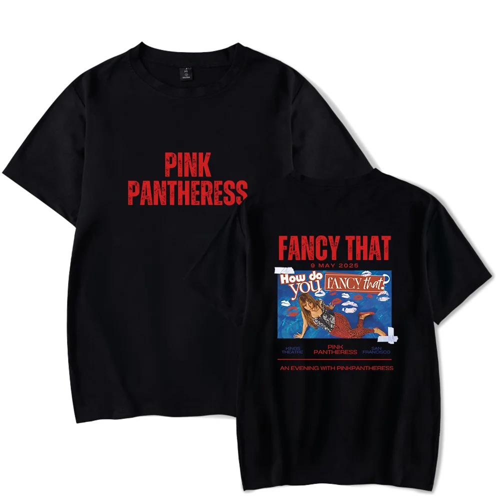PinkPantheress Merch tshirt Fancy That Tour Unisex Tops Tee Outdoor Tee Fashion y2k Tops