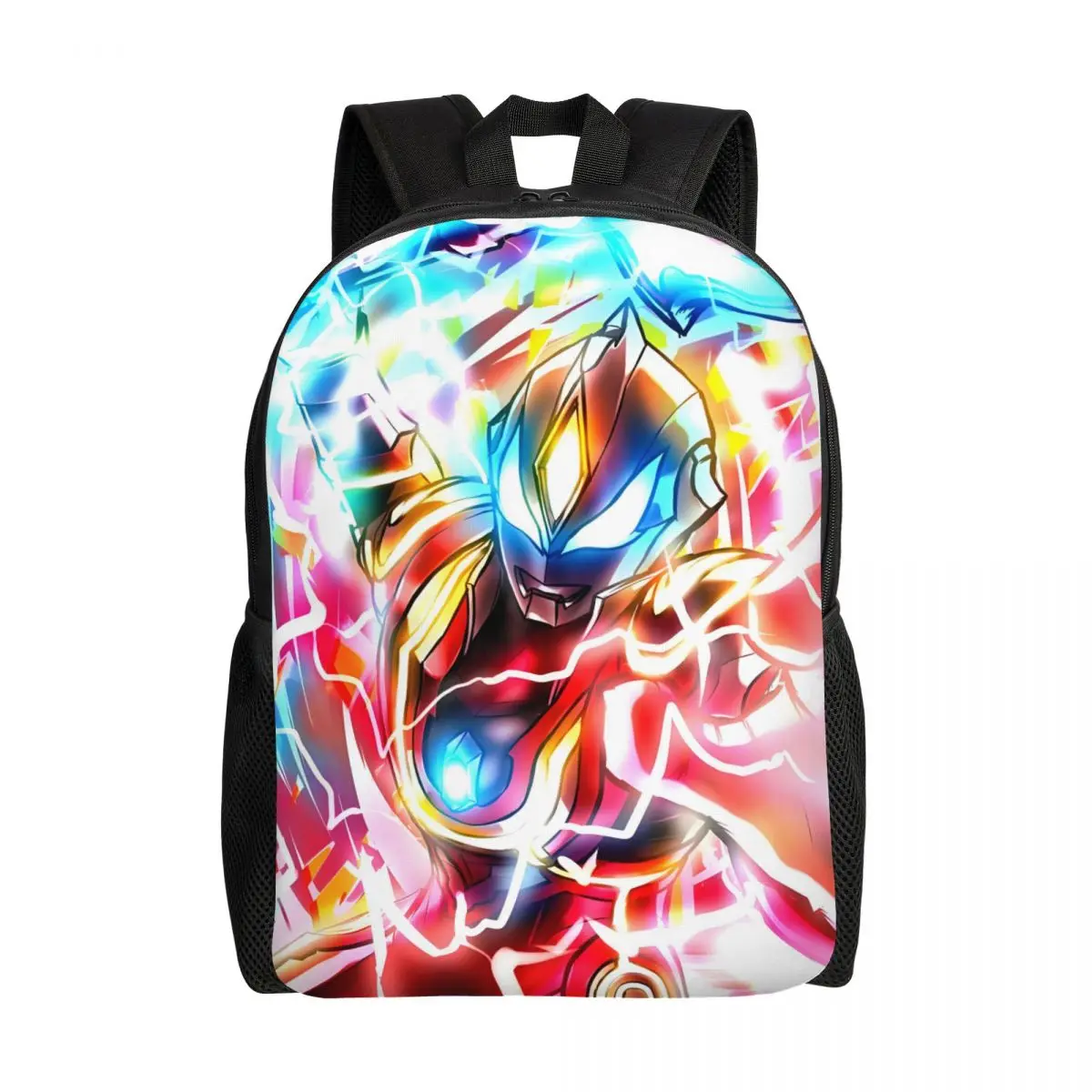 

Custom Comic U-Ultramanes Anime Laptop Backpack Men Women Casual Bookbag for School College Students Hero Bags