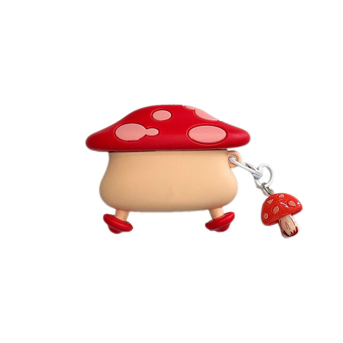 Чехол для наушников Airpods pro/pro 2, чехол для наушников с милым мультяшным рисунком для Airpods 4/3/2/1 Gen с брелоком для девочек и мальчиков