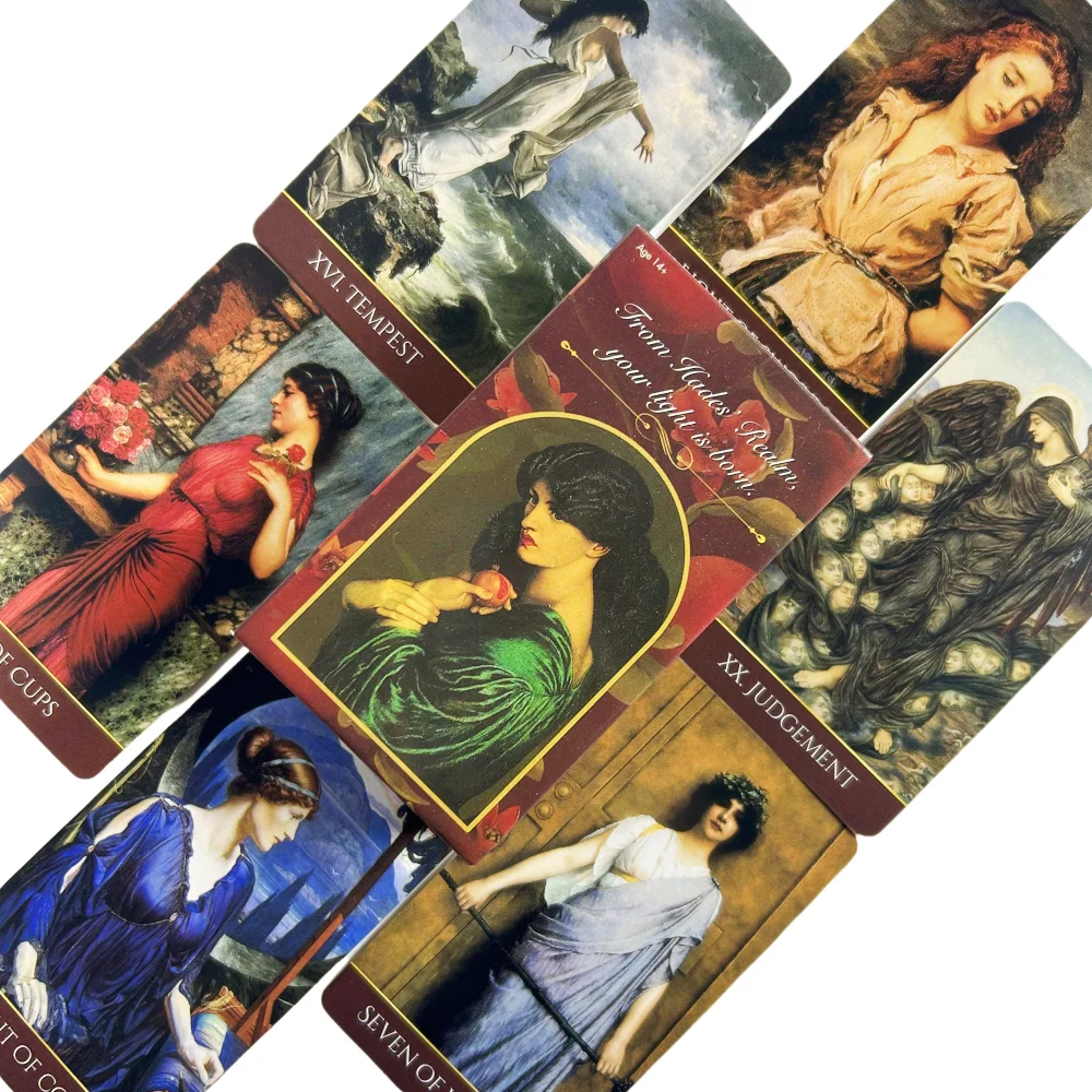 

Tarot of Persephones Garden Cards A 78 Deck Oracle English Visions Divination Edition Borad Playing Games