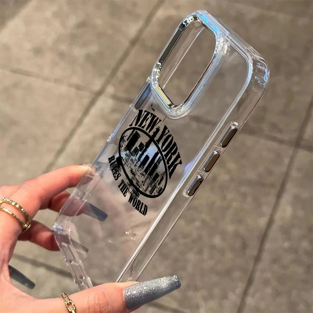 Casing Ponsel Untuk iPhone 17 16e 16 15 14 13 12 11 mini Pro Max X XR XSMAX 8 7 Air Plus The World-C-corteizs-Cover Transparan Lembut