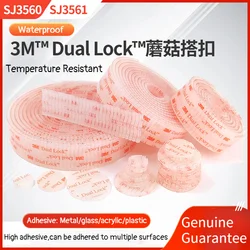 3M SJ3560 Mushroom Head Buckle Transparent Strong Back Adhesive VHB Wavy Mushroom Head Buckle Non-Trace Double-Sided Tape