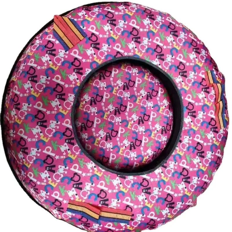 Hot Sale Winter Inflatable Ski Circle Cloth Cover Thickened Sled Double Snow Tube