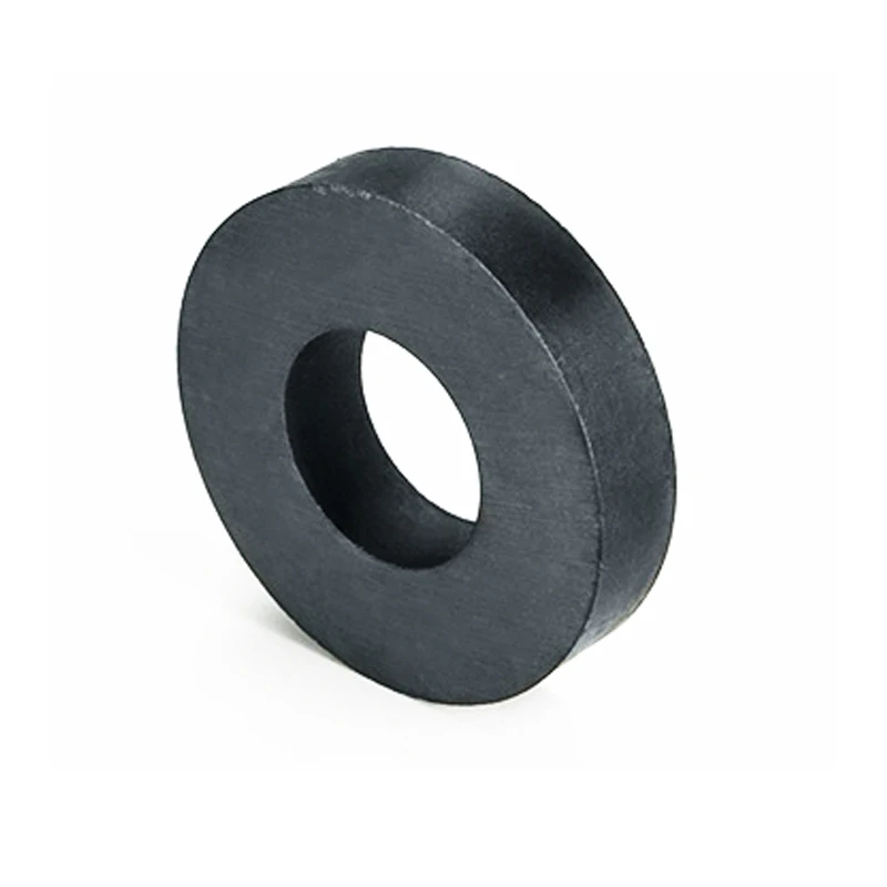 

2PCS/LOT Ring Ferrite Magnet 60*10 mm Hole 32 mm Black Round Speaker Y30 Magnet 60x10 mm with hole 32MM magnet 60mm x 10mm