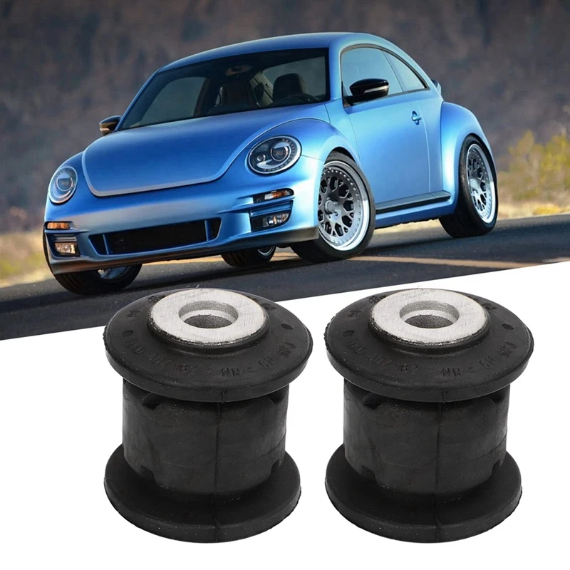 2 Pcs Automotive Rubber Forward Control Arm Bushing For Volkswagen Skoda SEAT 1K0407182 5Q0407182