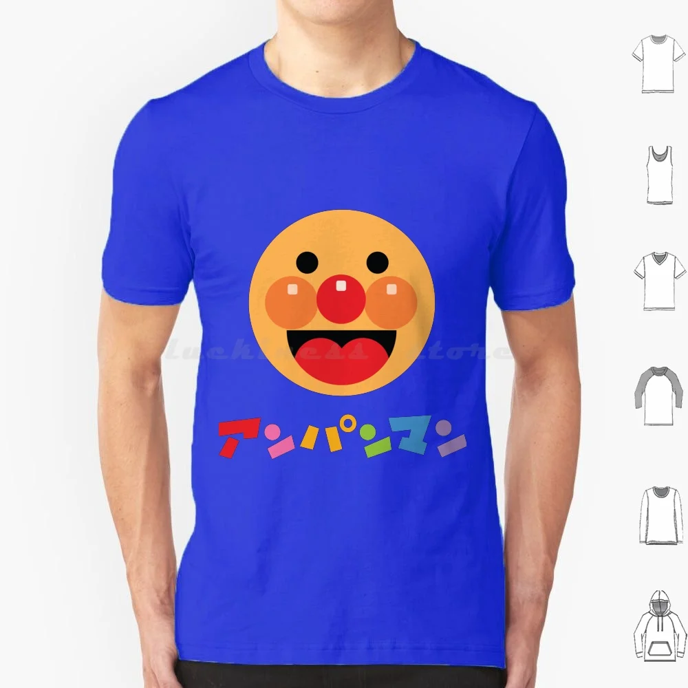 Anpanman T Shirt Men Women Kids 6xl Anpanman Anpan Bread Hero Super Superhero Japanese Kawaii Japan