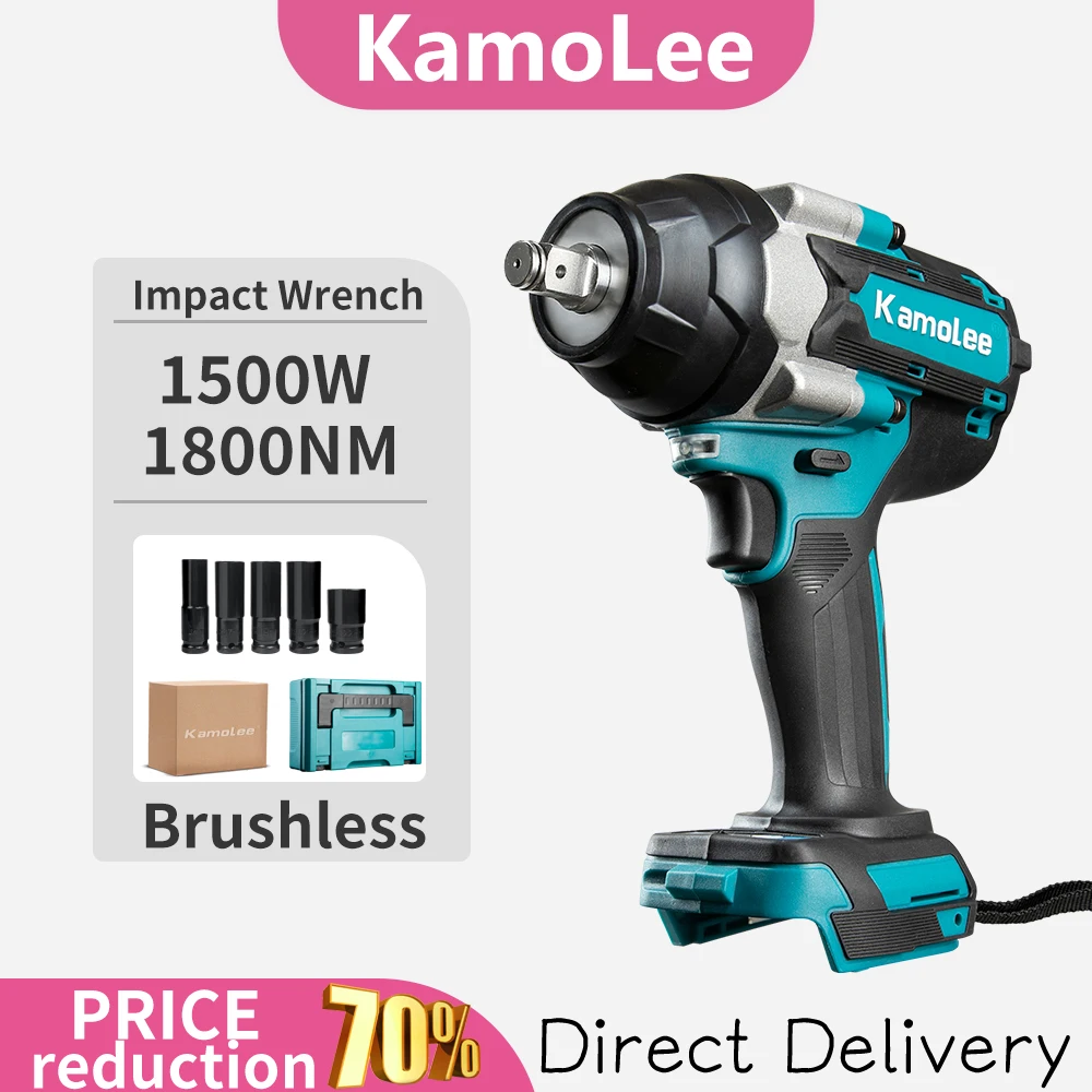 kamolee-dtw700-1800nm-llave-de-impacto-inalambrica-sin-escobillas-18v-velocidad-variable-alta-eficiencia-auto-duradera