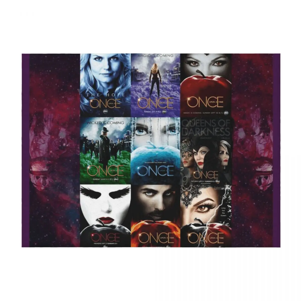 

Once upon a time ... Throw Blanket Decorative Beds Quilt Blankets For Baby Luxury Brand Blankets