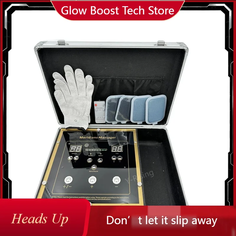 

NYUnblocks meridians and activates bones and muscles Bioenergy Meridian Massager Health Physical Therapy Treatment Massage Devic