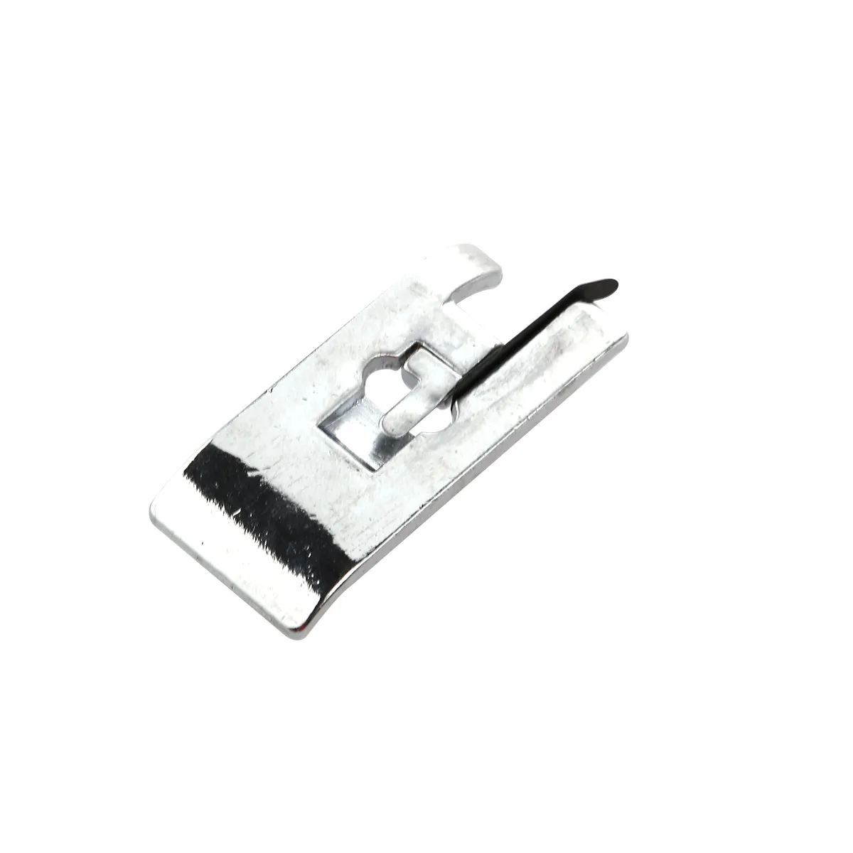 Side Cutter Presser Foot Silver Hard Metal for Low-Shank Sewing Machines Overlock Stitch Seam Finish Professional Edge