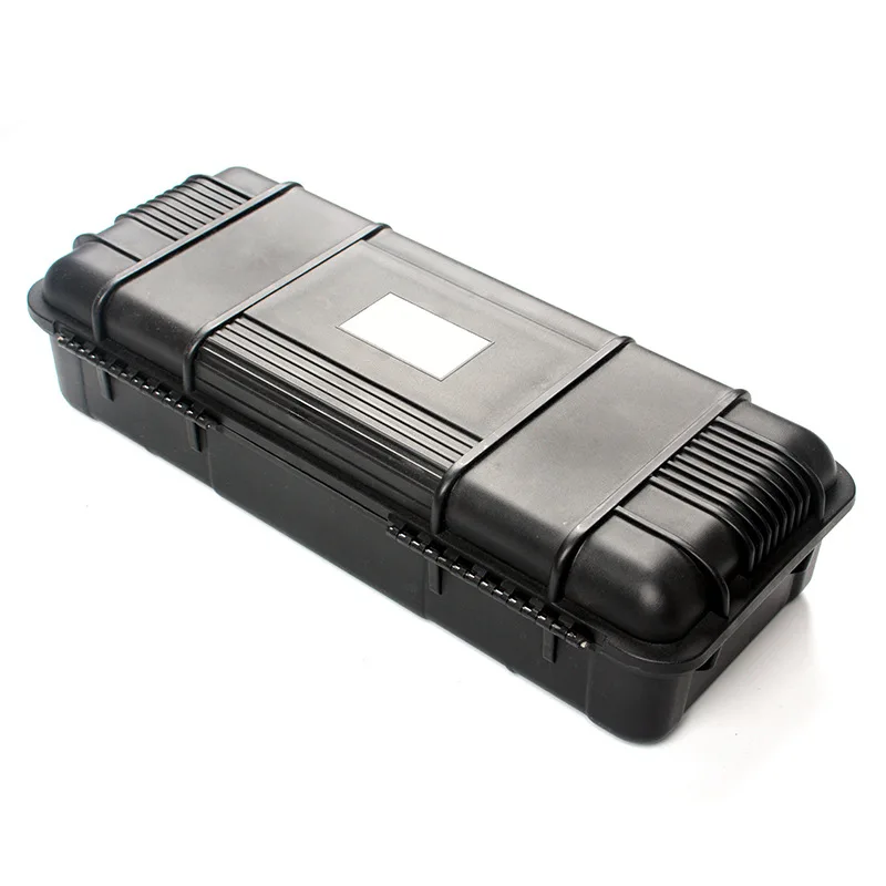 Portable Shock-Proof Toolbox With Foam Insert Sealed Waterproof Moisture-Proof Abradable Seal Tool Box Plastic Protection Box