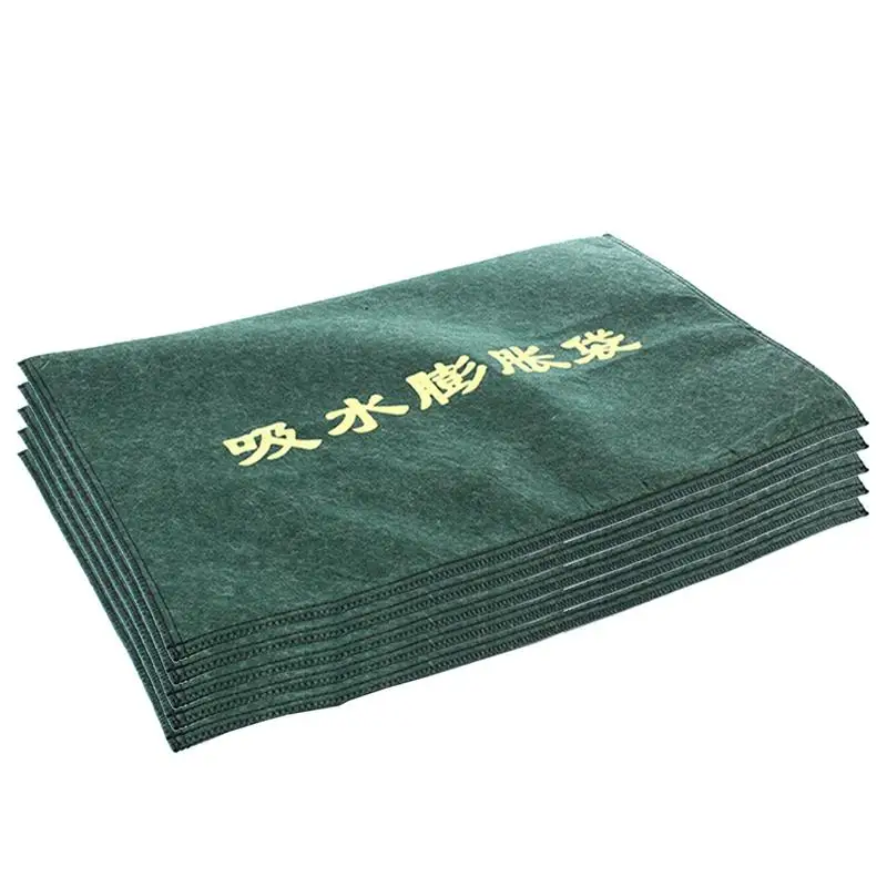 

Water Absorbent Bags 5X Special Flood-proof Bags Water Dam Barrier Reusable Rapid Water Absorption For Courtyard Doors Home