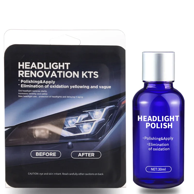 Car Headlight Restoration Polishing Kits Headlamp Repair Kits Car Light Polisher Cleaning Paste Car Paint Care Refurbish Agent