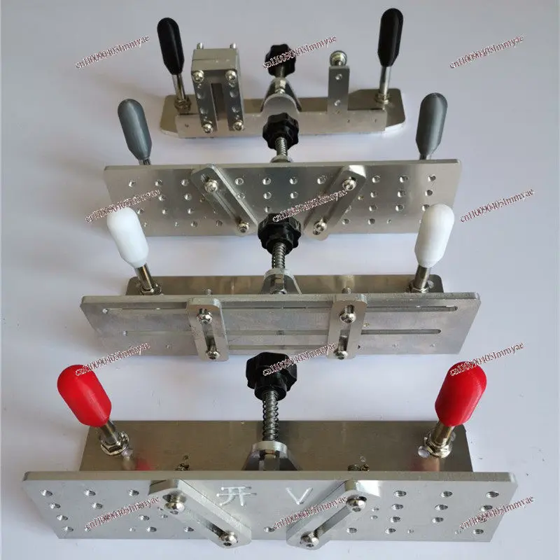 New handheld open V clamp angle sharpening artifact belt sander