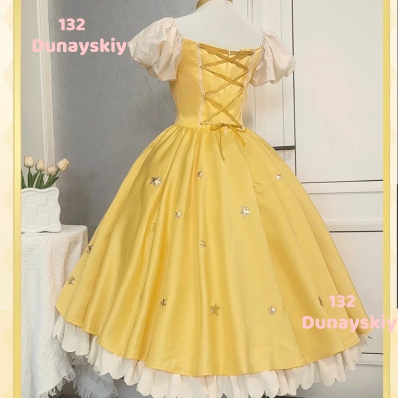 ชุดคอสเพลย์การ์ดแคปเตอร์ซากุระ ชุดเดรสลายดาว ชุดเต็มเซ็ต ซากุระ คิโนโมโตะ ชุดโลลิต้า สำหรับผู้หญิงและเด็กผู้หญิง สำหรับงานฮาโลวีนและการแสดงบนเวที