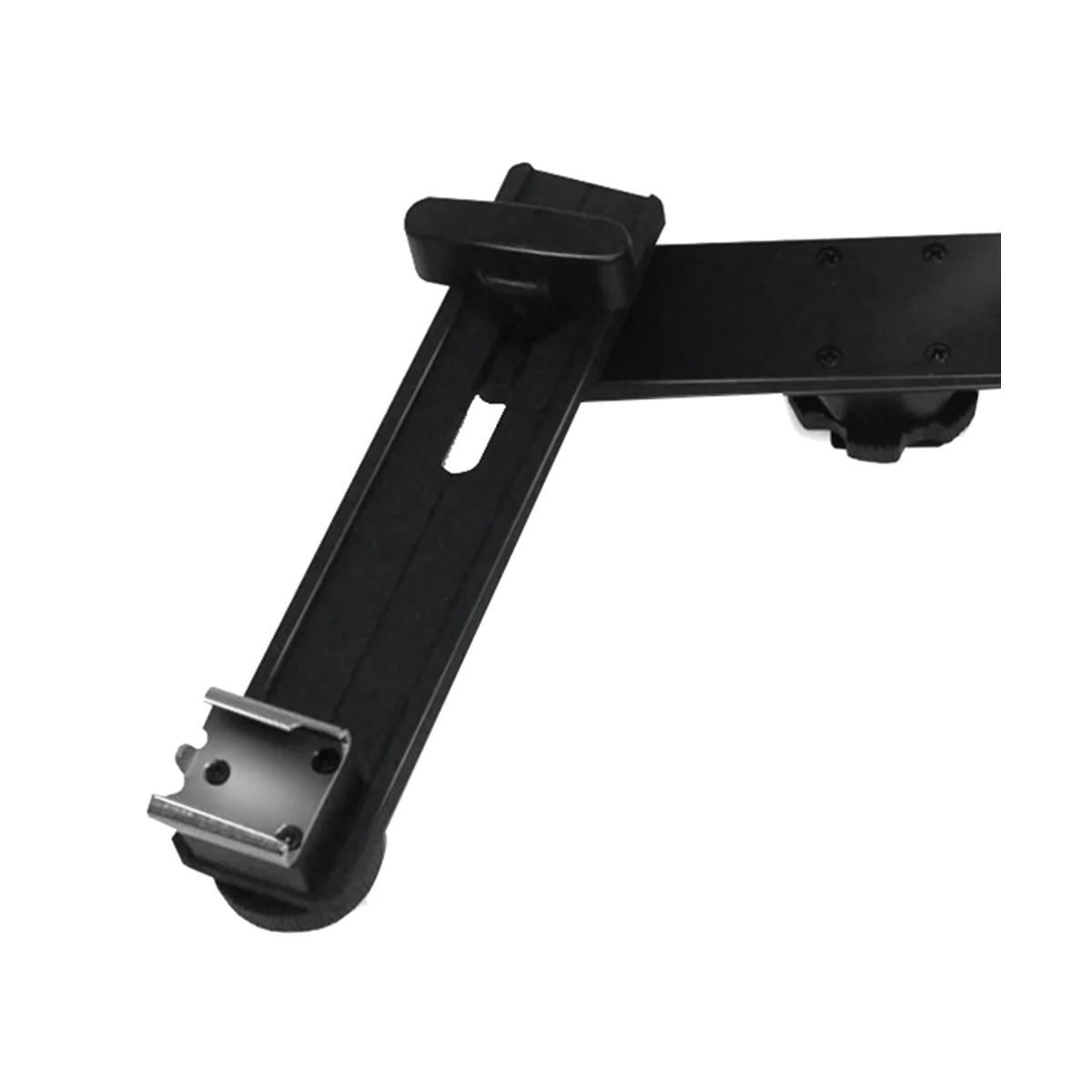 카메라 비디오용 더블 핫 슈 장착 브래킷, 트윈 스피드 라이트 플래시 거치대 스탠드, DSLR 카메라 매크로용