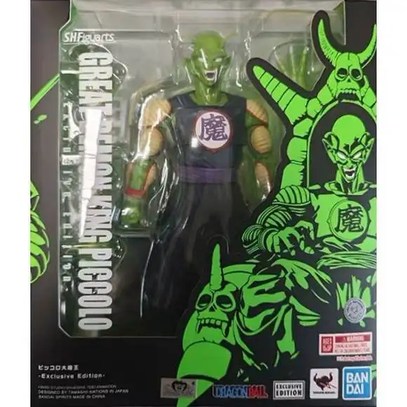In Stock Spot BANDAI SDCC Dragon Ball Z S.H.Figuarts Piccolo Daimaoh Exclusive Edition Anime Figure Model Toy