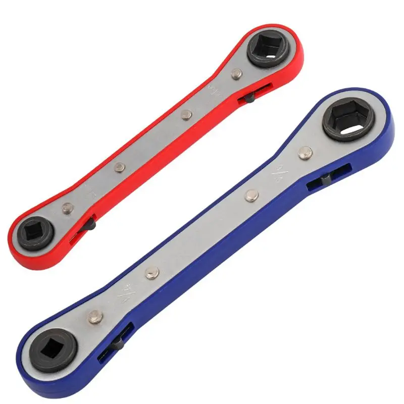 Ratchet Wrench Reversible Ratcheting cricchetto Wrench for Refrigeration and Air Conditioning, 1/4