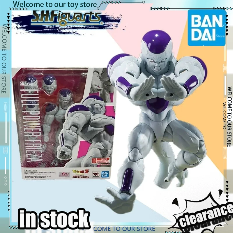 

В наличии оригинальная фигурка Bandai S.H.Figuarts SHF Dragon Ball Frieza Full Power, аниме-фигурка, коллекционная модель, игрушка, подарок для детей