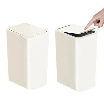 10L Bathroom Press-Top Trash Can 8