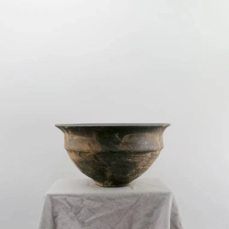 Rustic Vintage Clay Plant Pots for Home Decor Hotel And B&B Green Plants Courtyard Natural Style Window Display