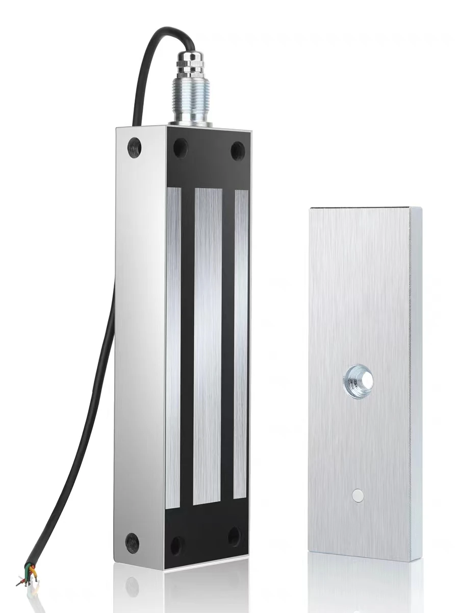 Waterproof 12VDC 24VDC Heavy Duty Magnetic Door Lock Gate Lock 1200lbs Holding Force Stainless Steel Material for Access Control
