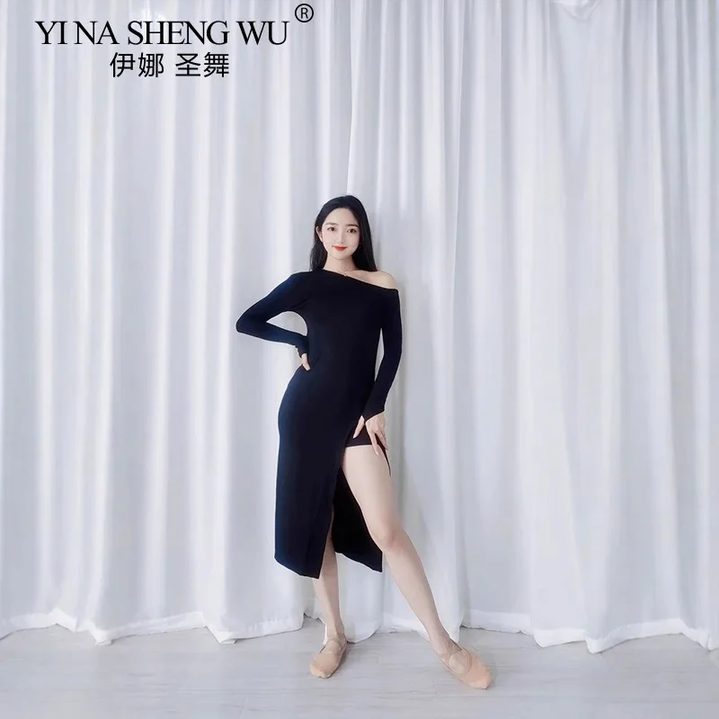 ensemble-de-costumes-de-danse-du-ventre-noir-robe-d'entrainement-vente-en-gros-vetements-de-danse-pour-femmes-vetements-de-spectacle-d'entrainement-de-danse-professionnelle