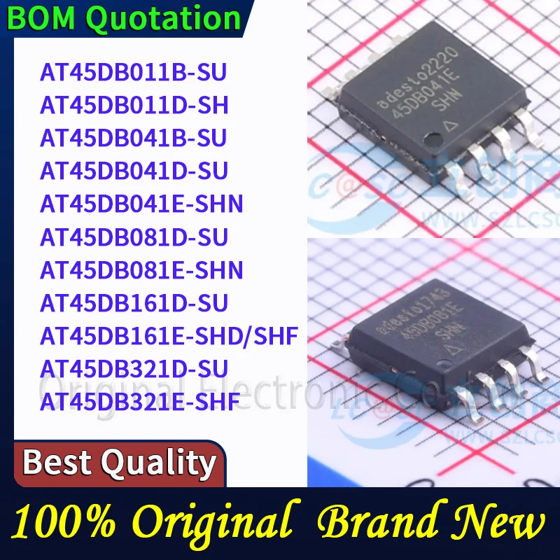 

AT45DB011B-SU AT45DB011D-SH AT45DB041B-SU AT45DB041D-SU AT45DB041E-SHN AT45DB081D-SU AT45DB081E-SHN AT45DB161D-SU AT45DB161E-SHD