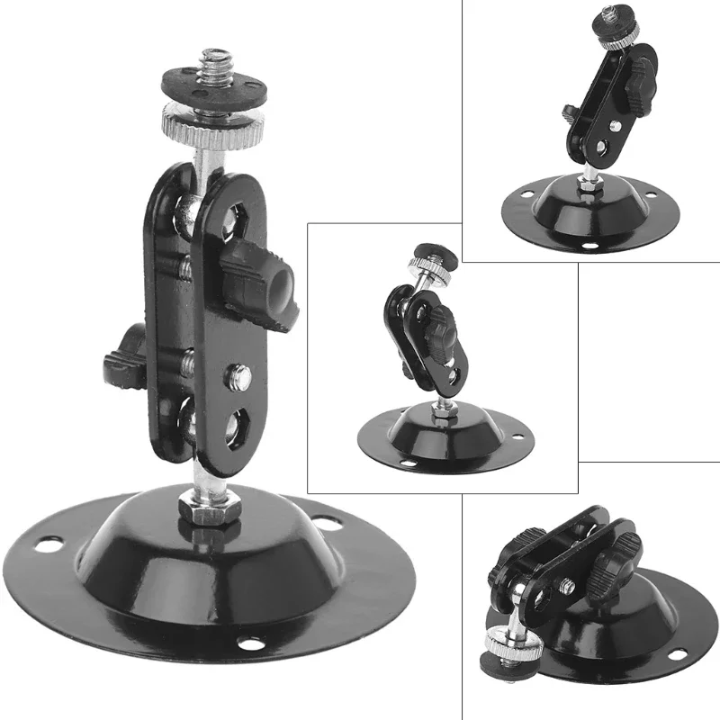 Soporte de montaje en pared para cámara de vigilancia CCTV, montaje de Monitor de seguridad giratorio, 1 piezas