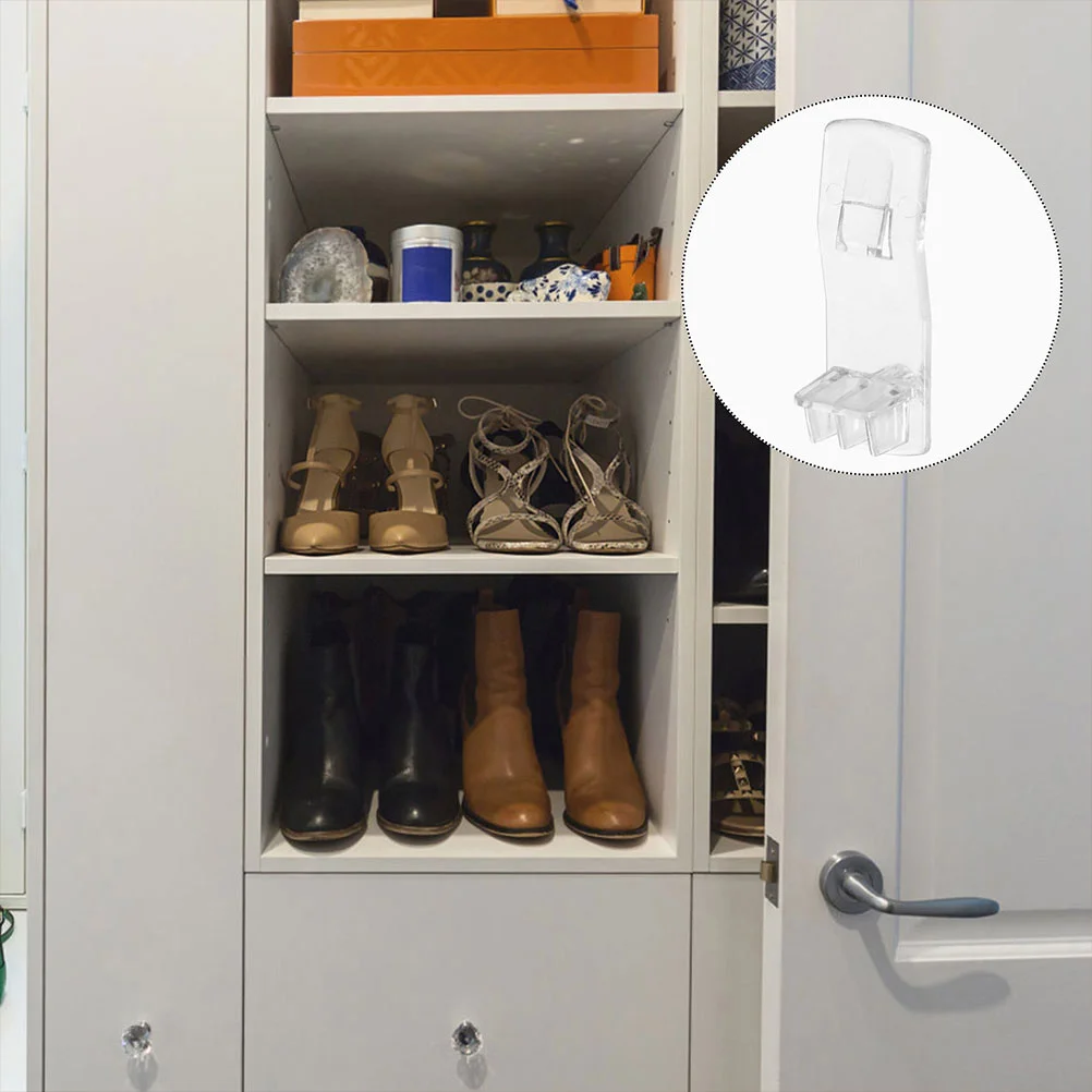 30 szt. Przezroczystych plastikowych kołków do półek, wsporniki półek, kołki blokujące do szafek kuchennych, regałów na książki, organizery meblowe, klipsy do paneli szafek