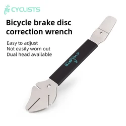 CYCLISTS Bicycle Disc Correction Wrench MTB Road Bike Disc Brake Rotor Alignment Repair Adjustment Tools With Anti-slip Handle