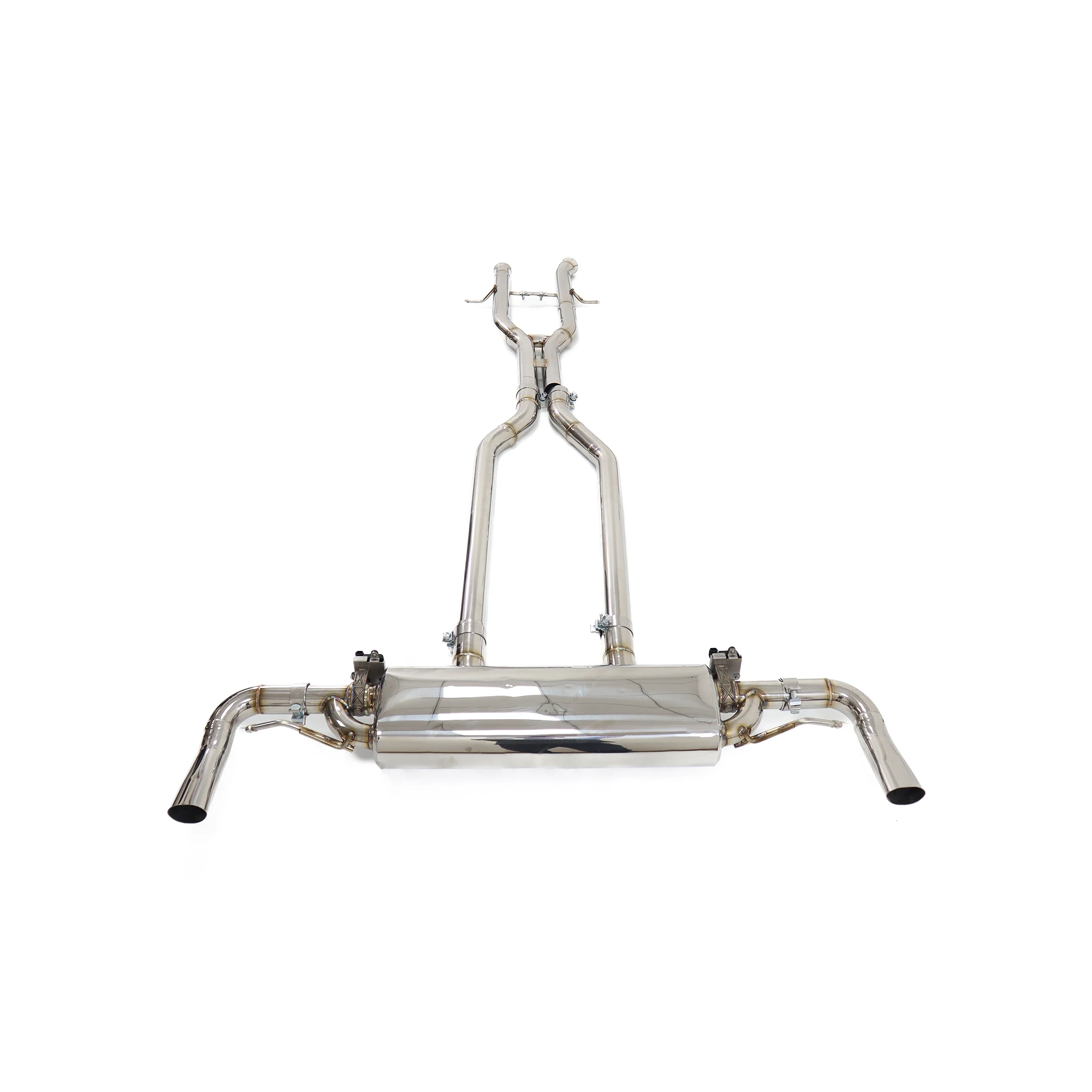 

Exhaust Catback For Mercedes-Benz GLE300 GLE320 GLE350 GLE400 GLE420 GLE450 With Muffler Valves Exhaust Pipe System