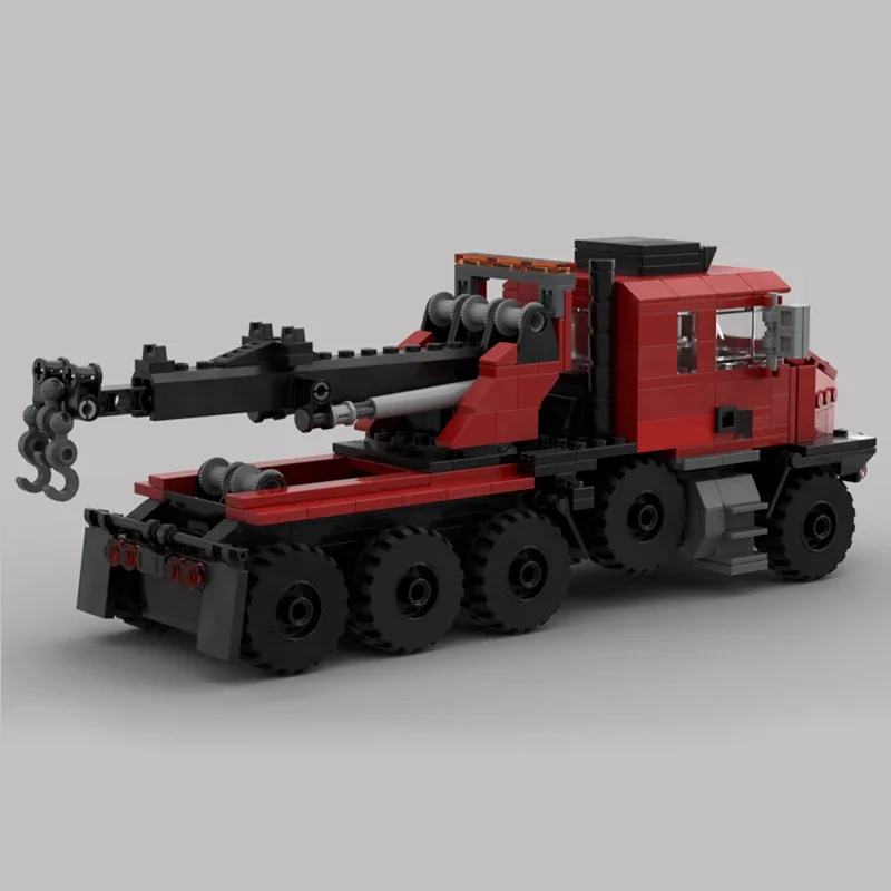 heavy-duty HET heavy wrecker bricks modern military recovery vehicle blocks armored truck U.S. military US moc city army unique